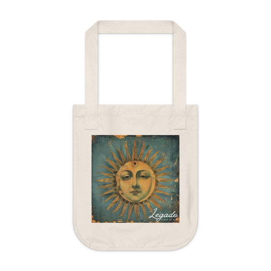 Canvas Tote Bag - Sunny Day Environmental Friendly Beach Bag